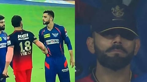 Virat Kohli and Naveen Ul Haq Instagram Story