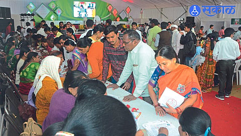 Enormous response to marriage aspirants' gatherings organized by Sevamarga.
