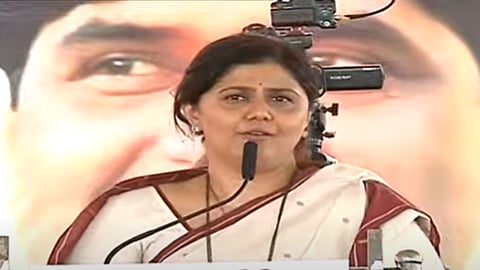 pankaja munde on bjp internal politics at gopinath munde 9th death anniversary rally at gopinath gad  