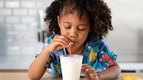 Drinking Milk