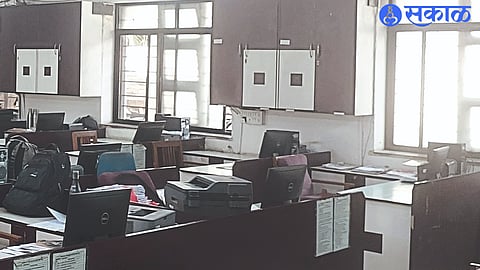 silence during office hours in Zilla Parishad department
