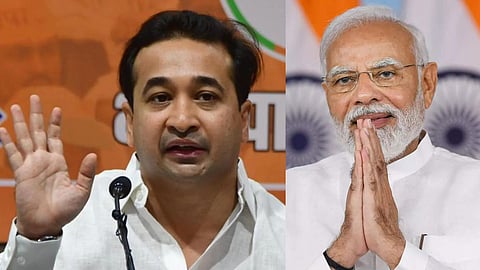 Narendra Modi Nitesh Rane 