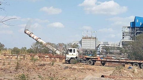Siddheshwar Sugar Factory Chimney