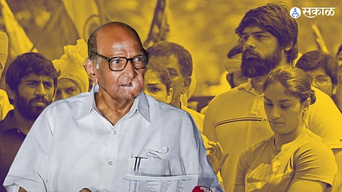Sharad Pawar : 'दुर्लक्ष नाहीच! कुस्तीपटूंच्या मागण्या मान्य कराव्यात,' शरद पवारांनी पुन्हा सावरली मोदी सरकारची बाजू? 