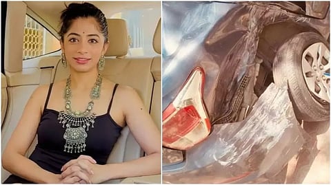 actress snehal rai accident a pune car hits by truck 