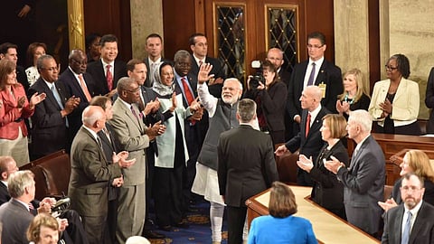 PM Modi in US Congress