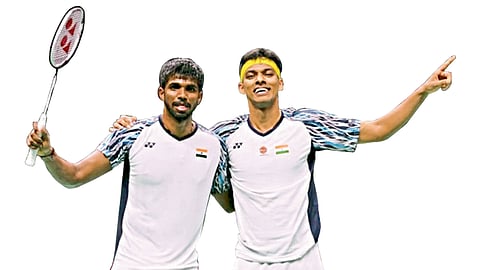 satvik and chirag badminton