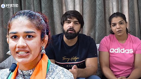 Babita Phogat reaction after wrestler Sakshi Malik husband sensational claim Congress puppets