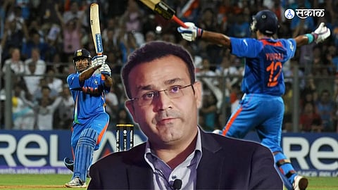  MS Dhoni  2011 World Cup Virender Sehwag  