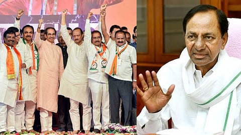 भगव्यासह 'गुलाबी' वादळाचे आघाडी समोर आव्हान; KCR यांच्या पक्षविस्ताराच्या कार्यपध्दतीमुळे मविआच्या मतांना धोका? 