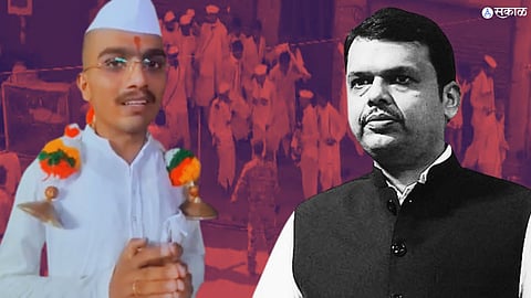 ashadhi-wari-2023 Four Warkari students from Jalgaon claimed beaten up by police watch Video  