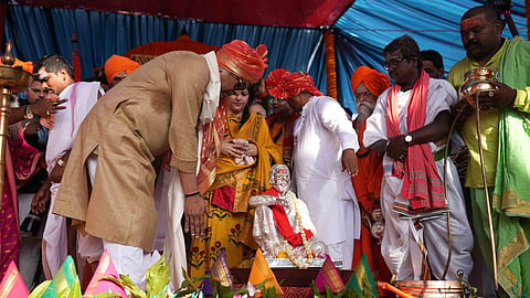raj Thackeray post on raigad 350th Shivrajyabhishek Sohala 2023 shares photos  