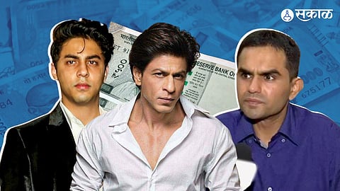 Sameer Wankhede Controversy
 sameer wankhede bribery case may shahrukh khan and aryan khan record statement 
