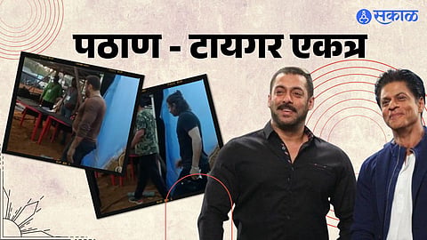  salman khan, shah rukh khan, pathaan, tiger 3 leak video