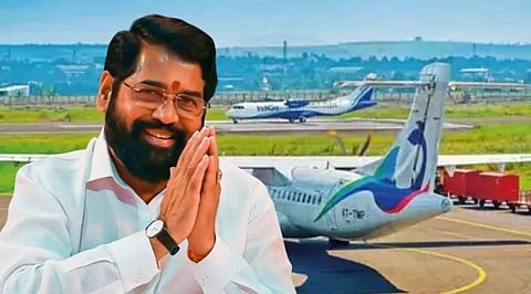 Eknath Shinde Kolhapur Airport