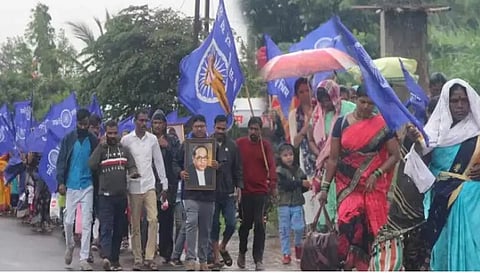 Bedag to Mumbai long march Buddhist community