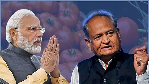 Narendra Modi  and ashok gehlot