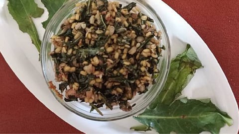 Pathri Suki Bhaji