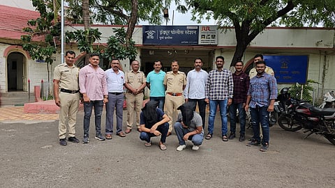pune crime update Indapur police arrested two from Punjab for stealing money from various ATM 