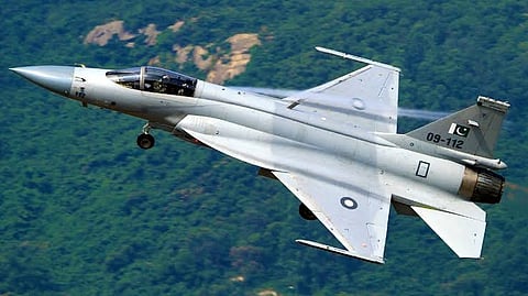 scrapped JF-17 fighter jet 