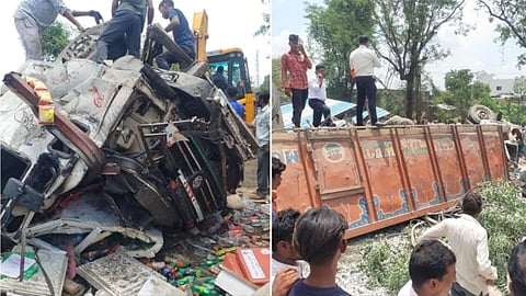 Mumbai-Agra highway accident 