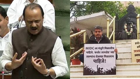 ajit pawar and rohit pawar 