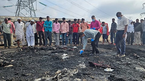 DNA report of dead passengers Samridhi accident received police Pradip Patil sindhkhed raja