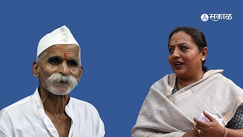 Manohar Bhide and Yashomati Thakur 
