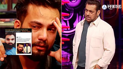 Bigg Boss OTT 2:  
Elvish Yadav getting support from Canada based gangster Goldy  Brar?Bigg Boss Ott 2 Elvish Army  