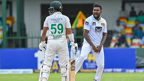 SL vs PAK 2nd test Asitha Fernando 
