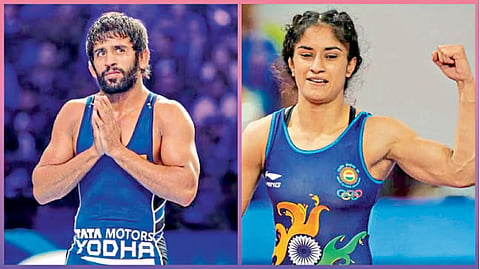 asian games 2023 why wrestlers vinesh phogat bajrang punia get exemption for trials