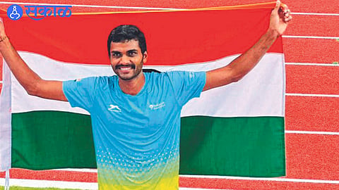 Sarvesh kushare won silver medal in high jump Asian Athletics Championship nashik news