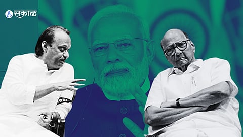 NCP Ajit Pawar group  contest 13 to 14 Lok Sabha seats PN Narendra Modi CM Shinde Fadnavis govt