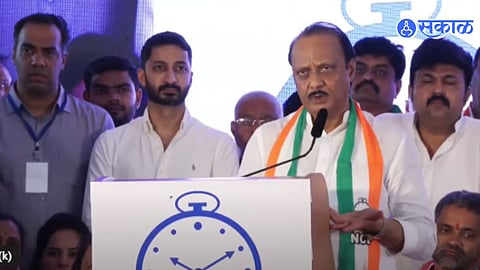 NCP Ajit Pawar on Sharad Pawar