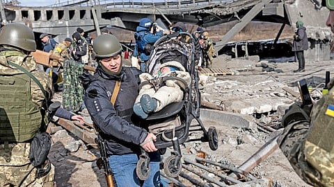 rohit bokil writes russia ukraine war crisis 500 days international humanitarian law