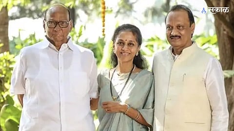 MP Supriya Sule reaction on Ajit Pawar join devendra fadnavis eknath shinde govt  