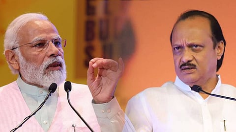  Ajit Pawar PM Meet