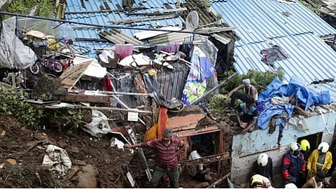 Slums in Mumbai 