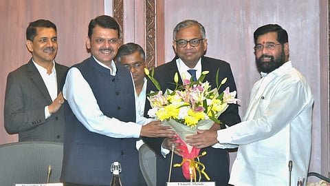N Chandrasekaran On Economy of Maharashtra