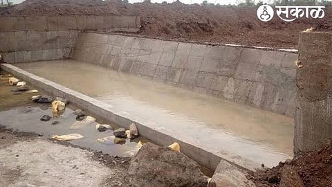Cement nala bandh