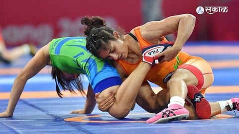  India Wrestling Squad Asian Games 