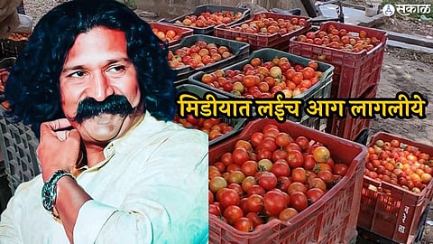 Pravin Tarde marathi actor producer director supports tomato price hike