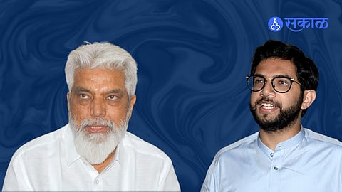 Dada Bhuse  and Aditya Thackeray