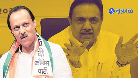 Jaynat Patil and Ajit pawar 