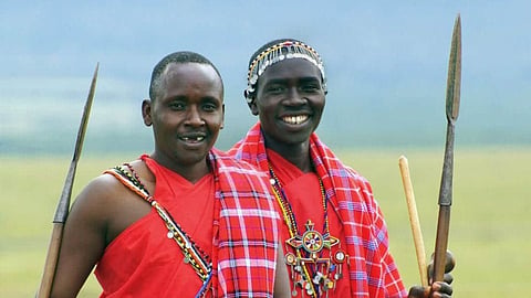 Maasai community Sachin Tendulkar