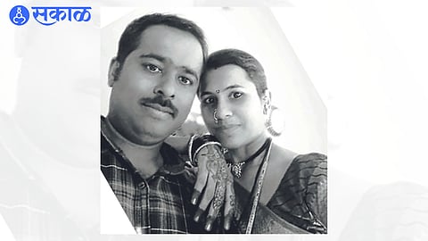 dead couple Jitendra Sonawane, Pratiksha Sonawane

