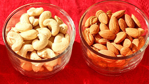 cashew and almond 
