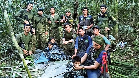 missing childrens found in amazon forest