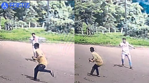 Crime News : तरूणावर गोळीबाराचा थरार सीसीटीव्हीत कैद; तिसरी गोळी अडकल्याने आकाश बचावला