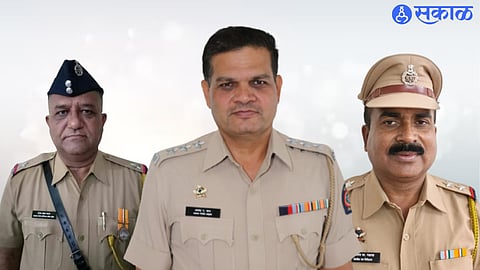 Assistant Commissioner ananda Wagh, Jadhav & Gadakh